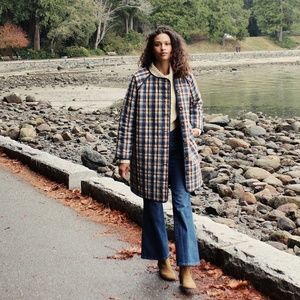 Dôen Belleville Plaid Jacket in Small - BRAND NEW